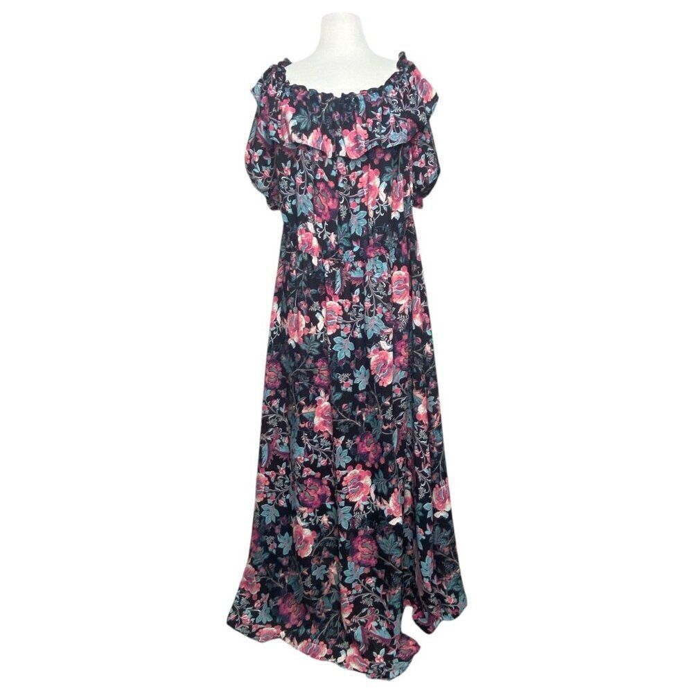 Boutique Maxi Dress Plus Size Woman Off Shoulder Size 1XL